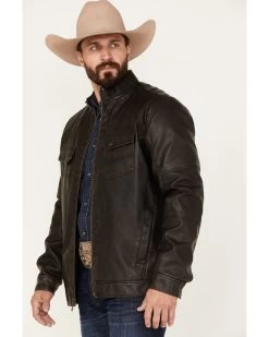 Cody James Men's Houston Distressed Moto Jacket - Big & Tall 8 Cody James Men's Houston Distressed Moto Jacket - Big & Tall -Cody James 2000373967 200 P2