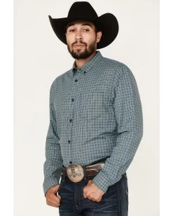 Cody James Men's Small Plaid Button Down Western Shirt -Cody James 2000374006 300 P1