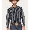 Cody James Men's Hull Vintage Stripe Snap Western Shirt  -Cody James 2000374093 400 P1