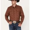 Cody James Men's On Tour Paisley Print Snap Western Shirt  -Cody James 2000374107 640 P1