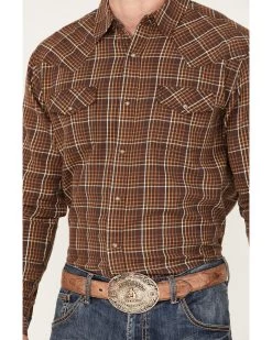 Cody James Men's Rusty Nail Small Plaid Print Long Sleeve Snap Western Flannel Shirt - Big & Tall 8 Cody James Men's Rusty Nail Small Plaid Print Long Sleeve Snap Western Flannel Shirt - Big & Tall -Cody James 2000374134 220 P3