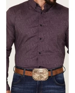Cody James Men's Primative Geo Print Button-Down Western Shirt  -Cody James 2000374145 500 P3