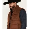 Cody James Men's Faux Suede Puffer Vest -Cody James 2000375898 290 P2