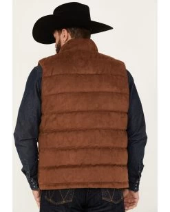 Cody James Men's Faux Suede Puffer Vest -Cody James 2000375898 290 P4