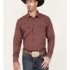 Cody James Men's Fire Mountain Long Sleeve Plaid Print Snap Western Shirt -Cody James 2000380447 600 P1