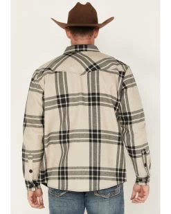 Cody James Men's Tavern Large Plaid Bonded Long Sleeve Button Down Flannel Jacket -Cody James 2000380583 110 P4