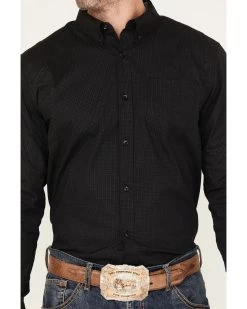 Cody James Men's Bedrock Solid Long Sleeve Stretch Button-Down Western Shirt -Cody James 2000381319 020 P3