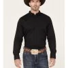 Cody James Men's Bedrock Solid Long Sleeve Stretch Button Down Western Shirt - Big & Tall -Cody James 2000381320 020 P1
