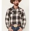 Cody James Men's Cabin Fever Long Sleeve Snap Western Flannel Shirt - Big & Tall -Cody James 2000381520 110 P1