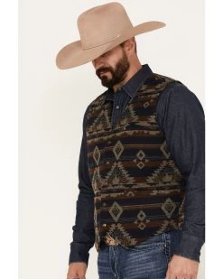 Cody James Men's Dakota Southwestern Jacquard Vest -Cody James 2000383181 200 P2