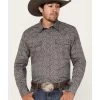 Cody James Men's Down Range Medallion Print Long Sleeve Western Snap Shirt -Cody James 2000383267 201 P1