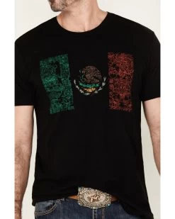 Cody James Men's Tiled Mexico Flag Short Sleeve Graphic T-Shirt -Cody James 2000384838 281 P3