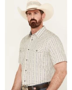 Cody James Men's Maya Striped Short Sleeve Western Snap Shirt -Cody James 2000385980 280 P2