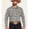Cody James Men's Mamba Paisley Print Long Sleeve Western Snap Shirt -Cody James 2000386050 001 P1