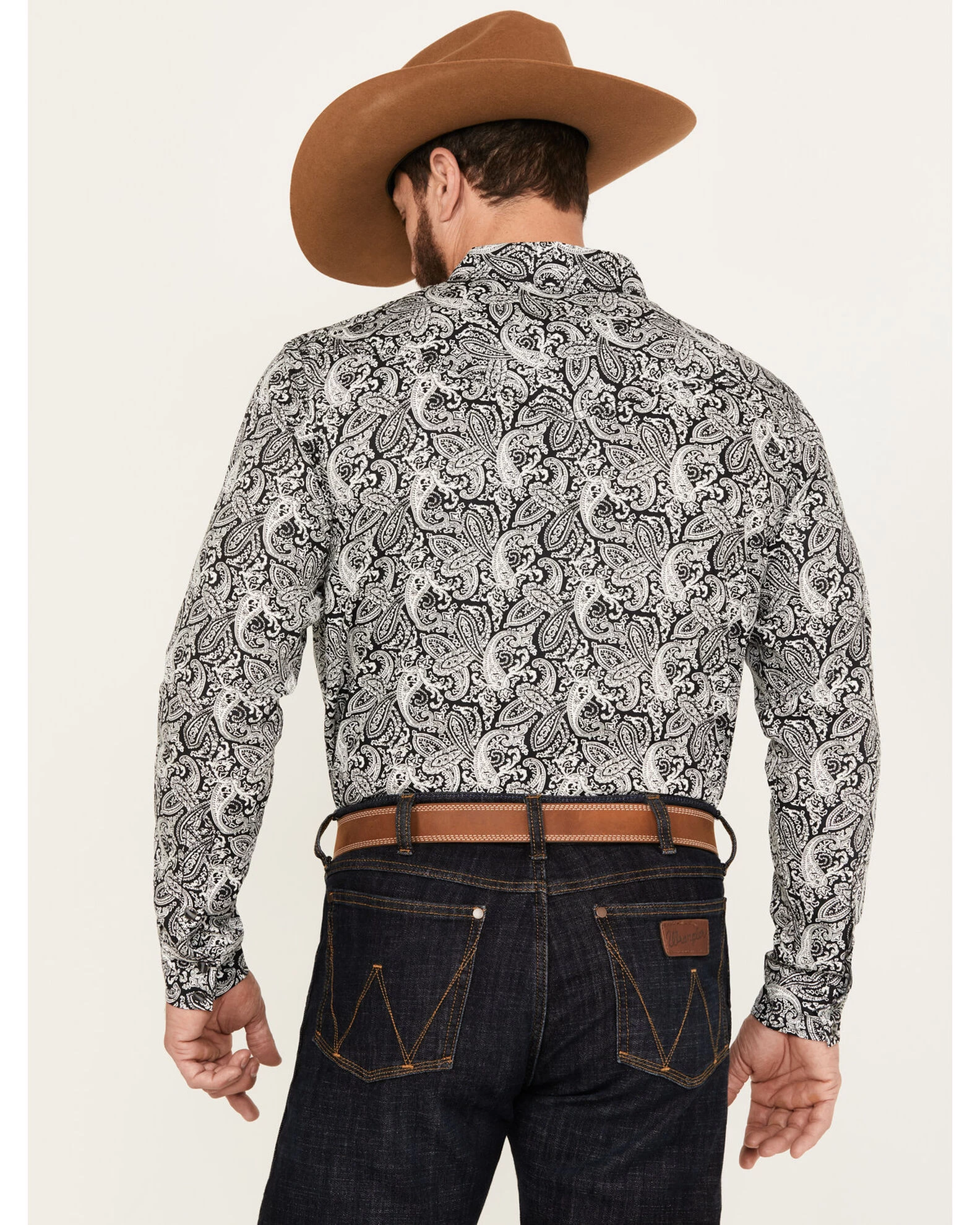 Cody James Men's Mamba Paisley Print Long Sleeve Western Snap Shirt 6 Cody James Men's Mamba Paisley Print Long Sleeve Western Snap Shirt - Image 4