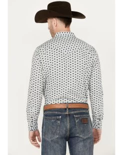 Cody James Men's Marietas Geo Striped Long Sleeve Western Snap Shirt -Cody James 2000386051 100 P4