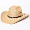 Cody James Men's Natural Toasted Palm Cowboy Hat 2 Cody James Men's Natural Toasted Palm Cowboy Hat -Cody James 282N11 19 P1
